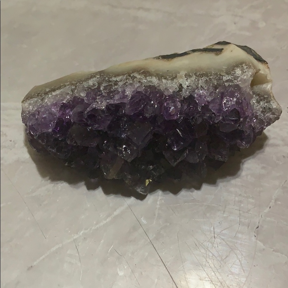 Amethyst cluster
